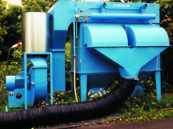 Мобильная установка 10000м3/час с патронной очисткой