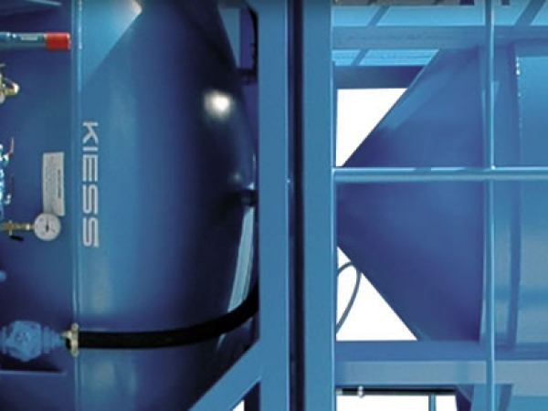 Система сбора, очистки и рекуперации абразива