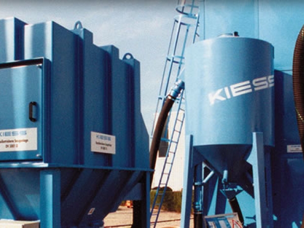 Всасывающая установка для сбора абразива